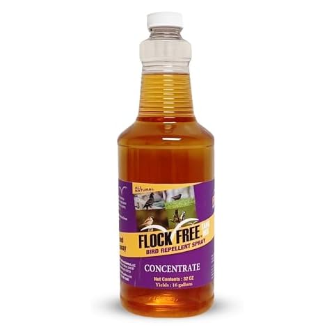 Flock Free Bird Repellent Spray Cover