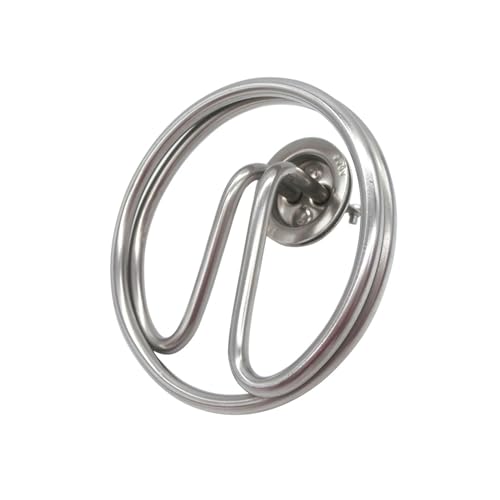 Elemento calefactor de 2KW para carro de toallas con brida 201SS 4
