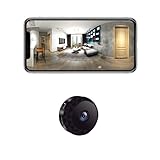 1.【Résolution Full HD 1080P】Profitez de séquences vidéo d'une clarté exceptionnelle grâce à la résolution Full HD 1080P de cette mini caméra cachée magnétique, qui capture chaque détail avec une clarté et une fluidité d'image incroyables à 30 images par seconde.Camera de surveillance wifi interieur sans fil, camera espion wifi a distance discrete, petite camera espion sans fil.