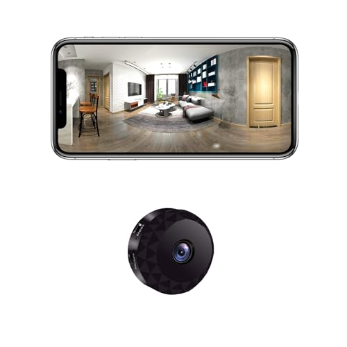 keft Camera Espion WiFi 1080P Mini Caméra de Surveillance Interieur/extérieur sans Fil avec Enregistrement Camera Espion a Distance Discrete Enregistreur Spy...