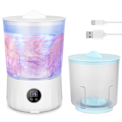 Underwear Washing Machine Rechargeable Dual-Bucket