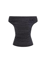 Navy Blue Polka Dots