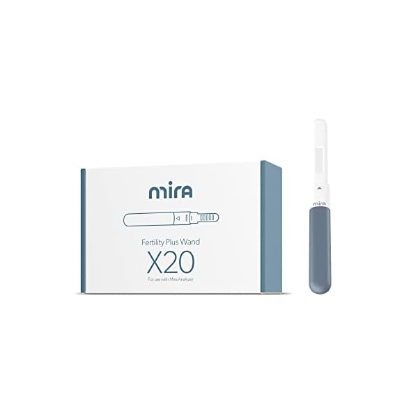 Mira Fertility PLUS Teststäbchen | 20 Ersatz-Teststäbe LH + Östrogen-Östradiol-Metabolit (E3G) für Mira Fertility PLUS…