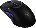 RAPOO VT9Pro4K Wireless Gaming Mouse - 26000 DPI, Superlight 4K Polling Gaming Mouse, PAW 3398 Sensor Optical Mouse for PC Laptop, 10 Programmable Buttons, 180h Battery Life, On-Board Memory, Black