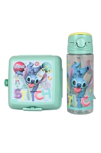 Lisanslı 500 ml Matara ve 2 Katlı Beslenme Kabı Yemek Seti
