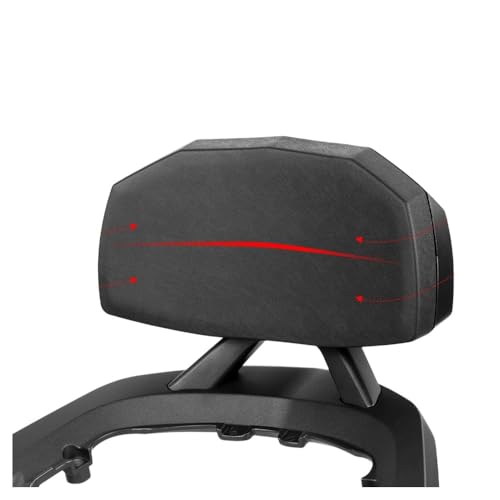 Dossier passager XMAX 300 2023-2025 coussin confort noir - 3