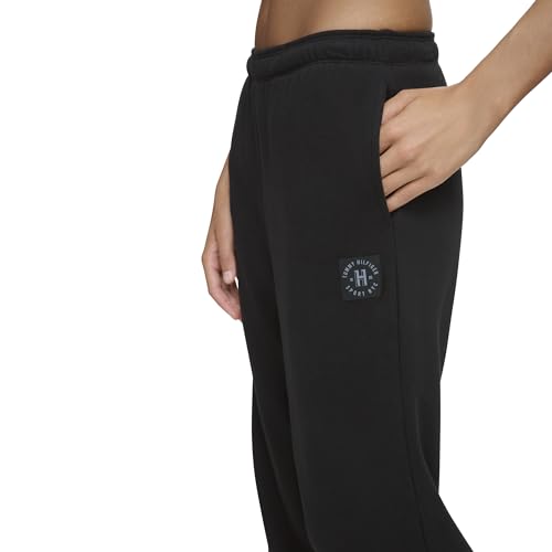 Tommy Hilfiger Women's Monochromatic Logo Patch Fleece Jogger - Image 3