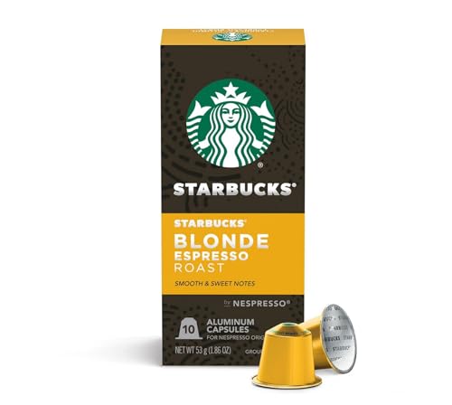 Starbucks by Nespresso Original Line Blonde Espresso – 10ct