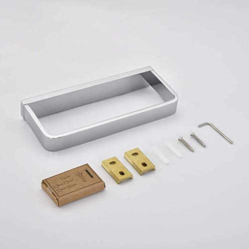 Porte-serviettes compact en cuivre massif pour optimiser les petits espaces