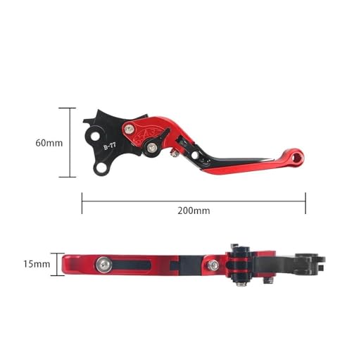 Levier de commande d'embrayage de frein pliable pour ADV LC - 2