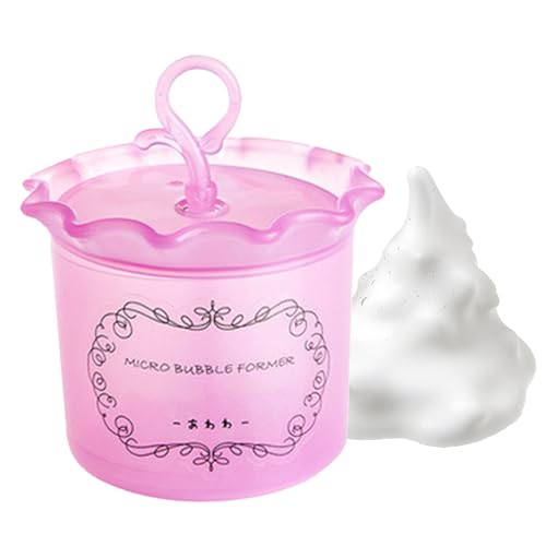 Taza limpiadora para el cuidado facial: exfoliación de textura suave de la piel, cuerpo portátil, acción de 30 segundos con lavabo de fácil enjuague, moldura de sólido, para