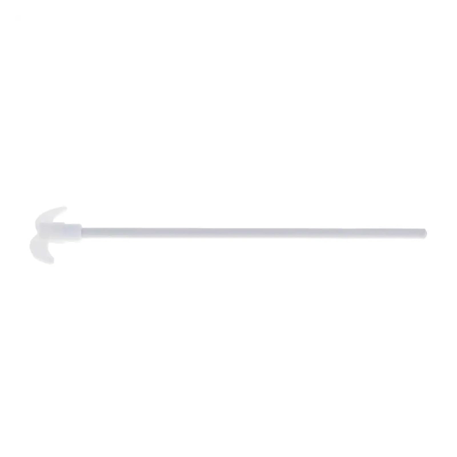 Varilla agitadora de eje agitador de PTFE Agitador eléctrico de acero inoxidable recubierto PTFE, varilla agitadora eje, suministros utensilios laboratorio(500mmx100mm)