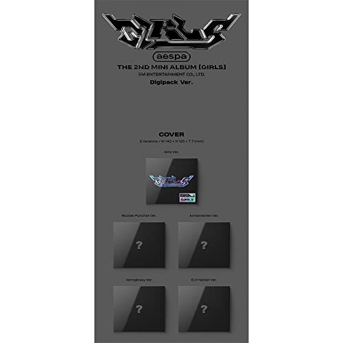 AESPA Girls album format DIGIPACK édition compacte sans poster précommande - 3