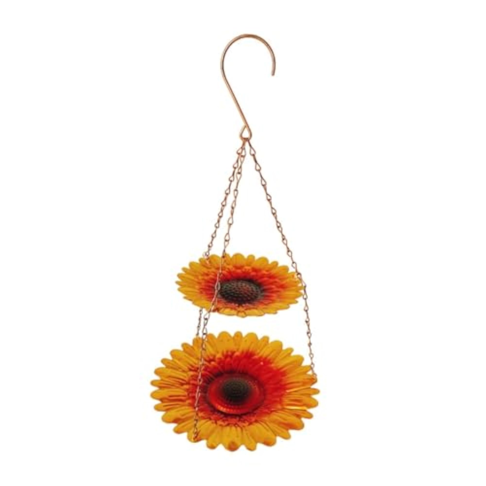 Sunflower Shape Sturdy Hanging Bird Bath