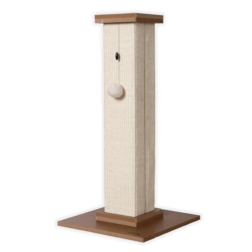 ULTRALARK Kratzbaum Römische Säule Weiß