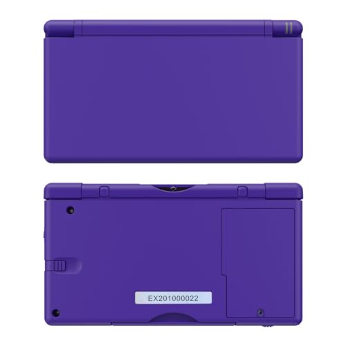 Image of eXtremeRate Purple Replacement Full Housing Shell for Nintendo DS Lite, Custom Handheld Console Case Cover with Buttons, Screen Lens for Nintendo DS Lite NDSL - Console NOT Included