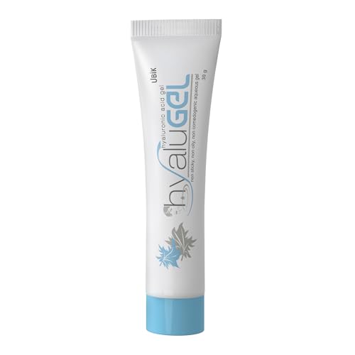 Image of Hyalugel 1% Hyaluronic Acid Gel (30g) | Oil-Free Moisturizer for Oily, Acne-Prone & Sensitive Skin | Deep Hydration, Lightweight & Fragrance-Free Face Gel for Smooth & Radiant Skin