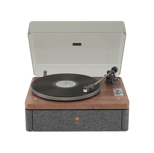 Stack Stone DS07 High Fidelity Vinyl Record Player with Built-in Speakers, All in One Vintage Belt Drive Wooden Turntable with Magnetic Cartridge, Ti Amplifiers, Bluetooth, RCA Output, Auto Off - Les Beatles, Paul McCartney, John Lennon, RIngo Starr, George Harrison Stack Stone DS07 High Fidelity Vinyl Record Player with Built-in Speakers, All in One Vintage Belt Drive Wooden Turntable with Magnetic Cartridge, Ti Amplifiers, Bluetooth, RCA Output, Auto Off