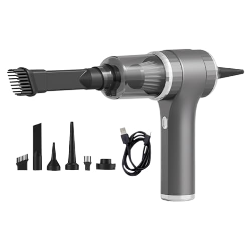 Aspirador de coche portátil – 9000 Pa Escoba Aspiradora para aspirador de coche potente, succión 9000 Pa – Para coche, oficina, animales, interior, alfombras, muebles, suelo, mesa, teclado