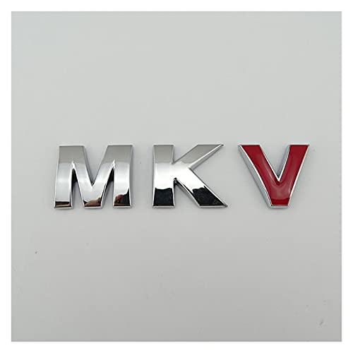 DEMANDER Auto badge geschikt voor MKV Grill auto embleem MK5 Auto-logo MKV Achterste bootsticker voor auto (Color Name… - Image 5