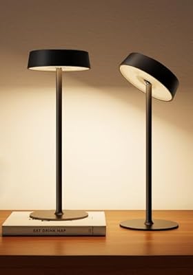 Cordless Lamp, Outdoor Waterproof, Dimmable Touch Control 3 Color Temperature, Battery Operated Portable, RGB, LED Memory Function, Rechargeable Table Lmap, Desk Lamp, Patio Dinning Restaurant Kitchen