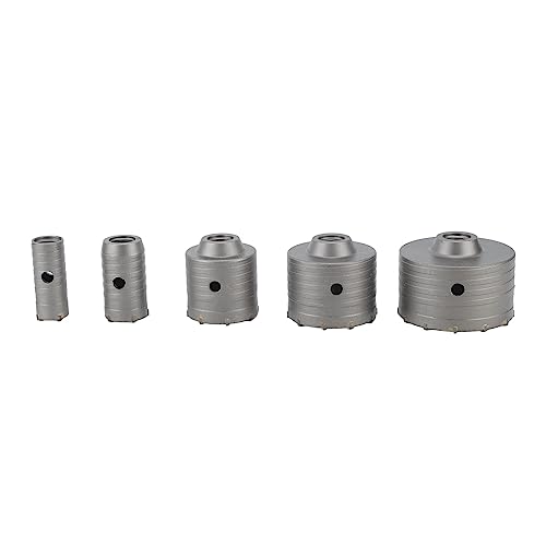 Kit de brocas para concreto 9 piezas con tamaños 30 a 100 mm miniatura 4