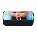 ボスベイビー ペンケース 大容量多機能 おしゃれ男の子 女の子 子供 シンプル 高校生 大学生 社会人用 中小学生 文具バッグ
