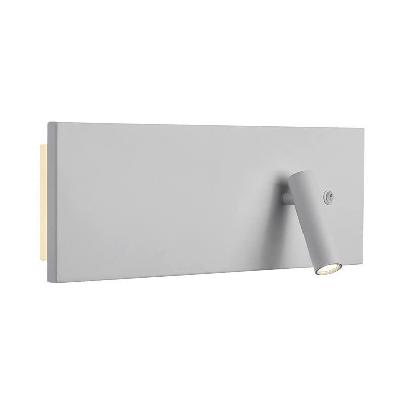 Lámpara de Mesa Lámpara de pared LED y Negro cálido 3000K Arte de Hierro Lámpara de pared Simple Moderna 9W 630Lm Adecuado para dormitorio Pasillo Sala de estar Entrada Decoración