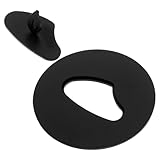 VICASKY Edelstahl Kerzendeckel Großzügig mit Wolkenform Dekorativer Kerzenaufsatz für Duftkerzen im Glas Flammenlöscher mit Universeller Passform und Raucharmer Löschung