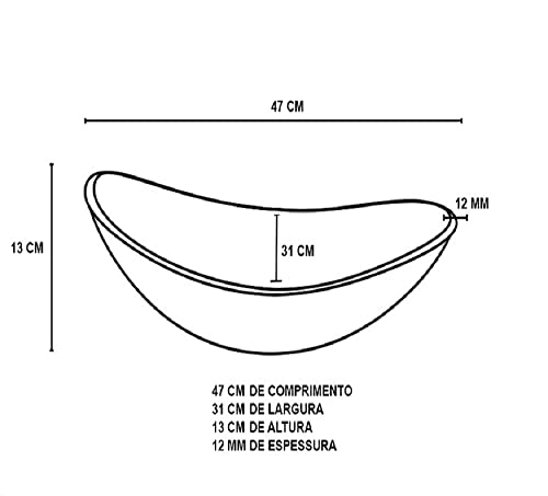 GABINETE DE VIDRO 60CM AC COM CUBA OVAL - BRANCO