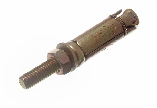 One Stop DIY 2 x LOOSE SHIELD PROJECTING ANCHOR SLEEVE BOLTS M12 x 150MM 16MM SHIELD NEW