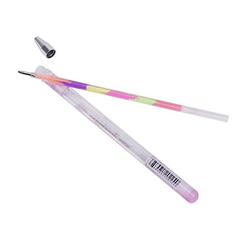 Bolígrafo de colores arcoíris 6 en 1, pack de 12 miniatura 4
