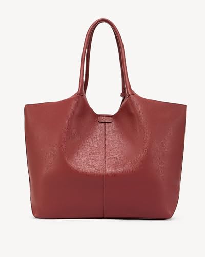 Image of NEWBELLA Tote Bag for Women, Vegan Leather Crossbody Shoulder Bag, Top Handle Satchel Purse for Work, Travel, Daily Use