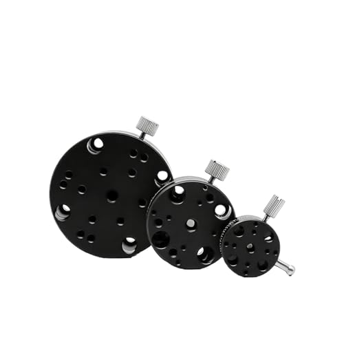 Stade de déplacement rotatif R-Axis de précision, type bouton compatible REG25 REG40 REG60 - 4