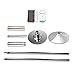 Adjustable Height Pole Dance Pole Rotating Fixed Dance Tube for Dance Clubs, Bars, Homes, Fitness Shows, Gyms