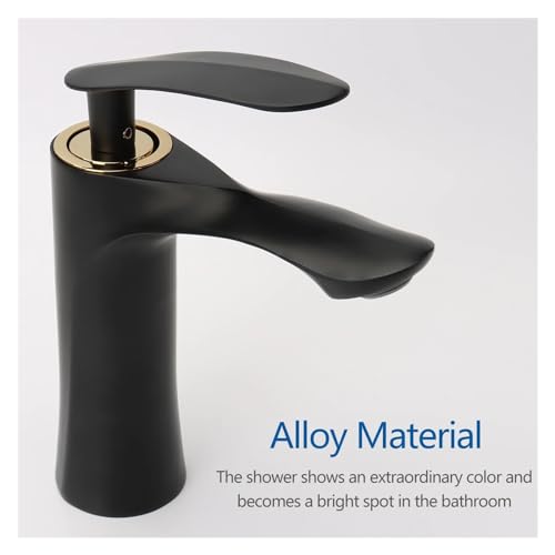 Robinet de lavabo de luxe argenté mitigeur eau chaude froide pour évier