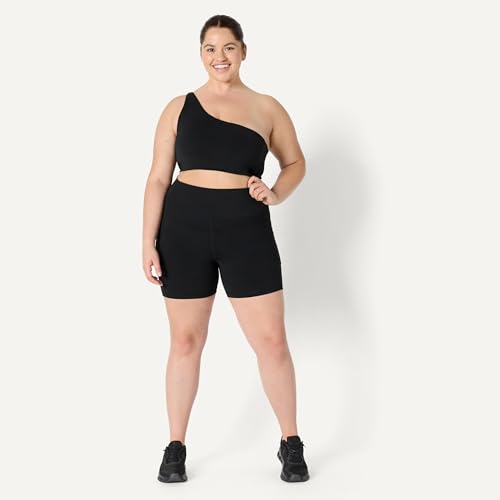 Image of Amazon Essentials Women's Active FormFlex Buttery Soft High Waist Biker Shorts