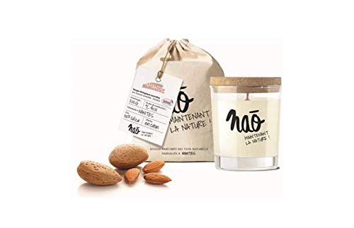 Beliflor - Vela perfumada natural de almendra (120 g)