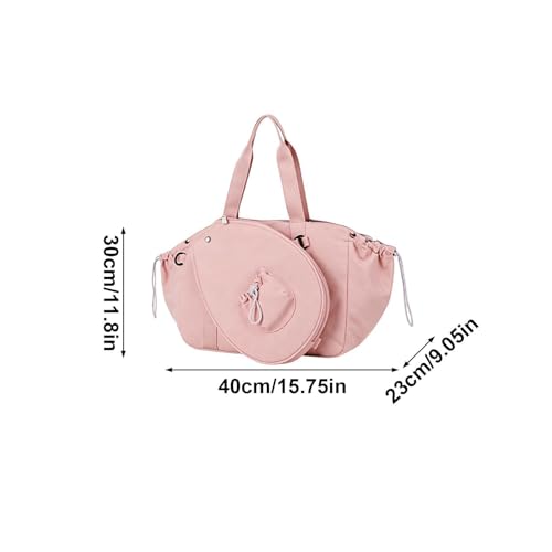 Bolsa de raqueta de alta resistencia, bolsa de fin de semana impermeable para viajes 6