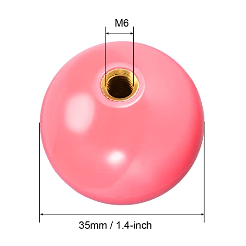 Bolas para joystick de 35 mm uxcell rosado para palanca de mando bartop y paneles arcade diy 2