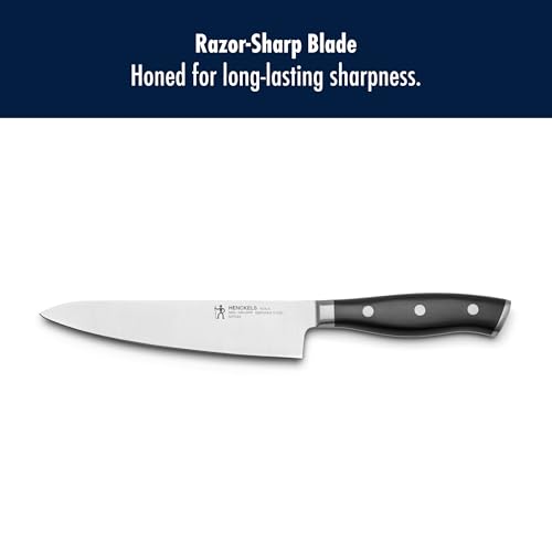 Image of HENCKELS x EMERIL Lagasse The Nola Collection Razor-Sharp German 5.5-inch Prep Knife, Made in Company-Owned German Factory with Special Formula Steel perfected for almost 300 Years, Dishwasher Safe