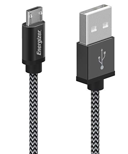 Premier Energizer Android Charger Micro USB Cable 6ft Fast Charging USB 2.0 Syncing
