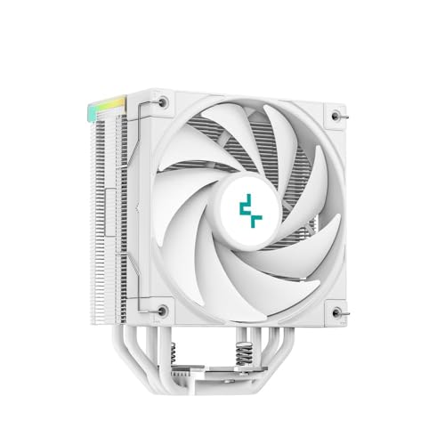 Image of Deepcool AK400 Digital WH 120mm CPU Cooler /CPU Fan - White | Support Intel - LGA1700 /1200 /1151 /1150 /1155 & AMD - AM5 /AM4 - R-AK400-WHADMN-G