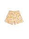 Koton Babygirl Shorts Linen Blend Flower Printed Elastic Waistband