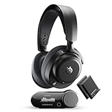 Steelseries Arctis Nova Pro Omni - Hi-Res Wireless Gaming Headset, 96Khz/24Bit, Anc, Clearcast Pro Mic, Ai Noise Rejection, Mobile App, Mix 2.4Ghz + Bt, Omniplay Pc+Playstation+Xbox - Graphite