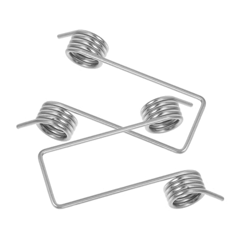 Balacoo 2Pcs Torsional Spring for Trash Can Lid Repair Easy Install Garbage Can Spring Replacement Compatible with Various Models Stable Elastic Design Versatile Rubbish Can