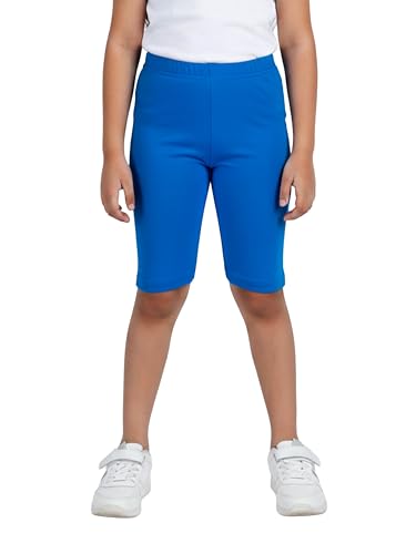 Image of KiddoPanti Girls Knee Length Cycling Shorts Pack of 2
