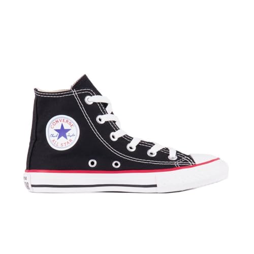 Tênis Infantil Converse Chuck Taylor Cano Alto Preto/Vermelho 30