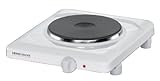 rommelsbacher einzelkochplatte induktion Heizplatte: 180 mm Ø, 1500 W ROMMELSBACHER Einzelkochplatte THL 1597 - Made in Germany, Gussheizplatte 180 mm Ø, feueremailliertes Gehäuse, stufenlos regelbar, Überhitzungsschutz, 1500 Watt, weiß