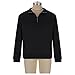 Quarter Zip Pullover Men Casual Sweatshirts Long Sleeve Sweater Tops Fashion Slim Fit Pullovers Comfy Work Shirts, Suéteres para Hombre, Mens Casual Sweater Black